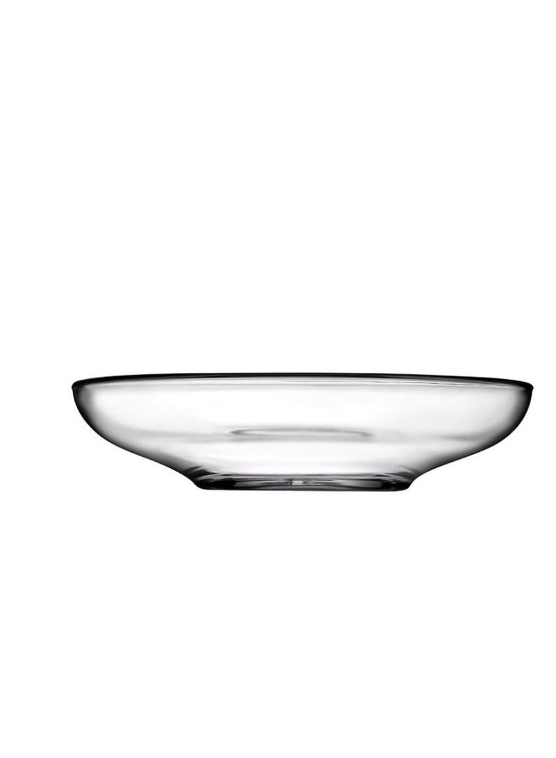 باساباتشي Pasabahce Turkish Tea Set Saucers 6 plates-Aida-(11Cm)-Turkey Origin clear 11cm - Image 3
