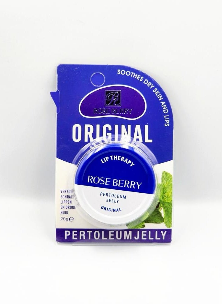 روز بيري Lip Therapy Pertoleum Jelly Orginal 20g  - Image 3