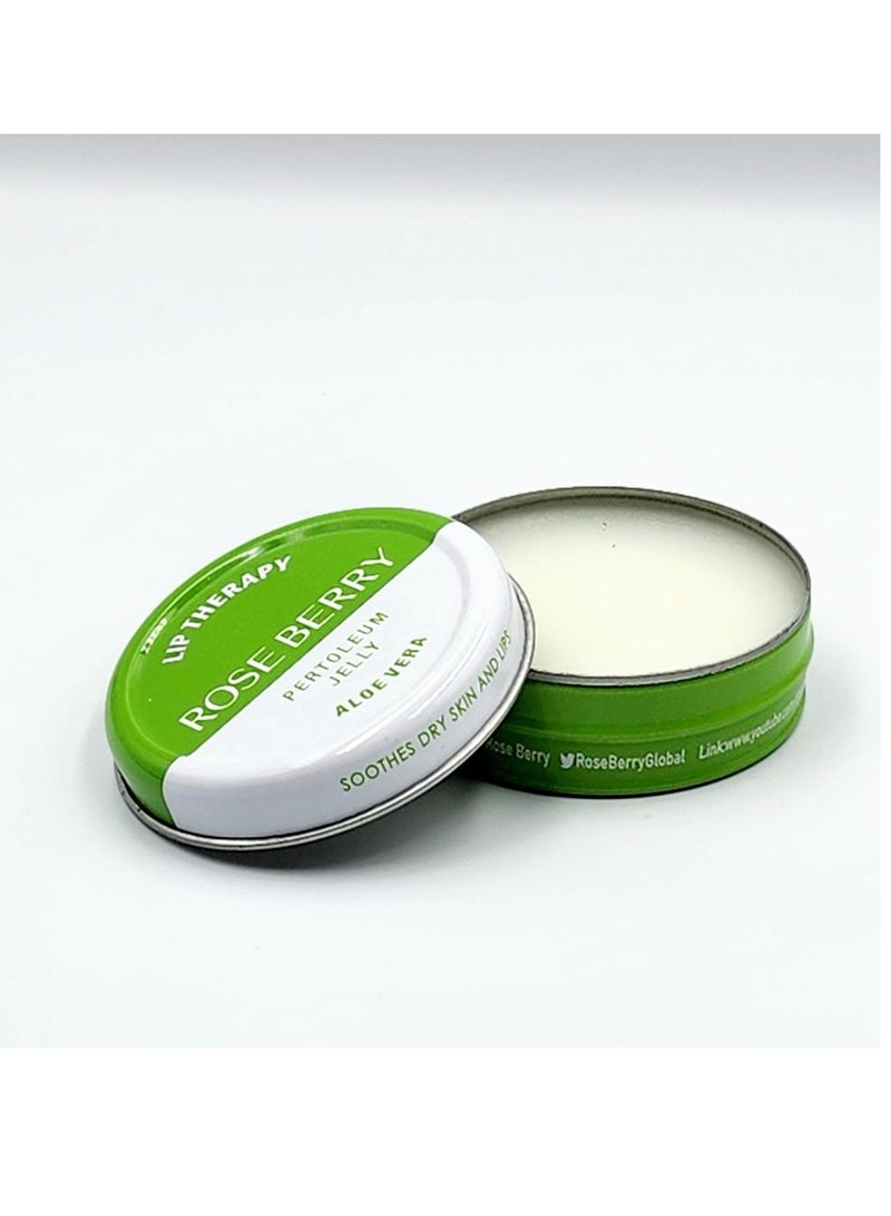روز بيري Lip Therapy  Pertoleum Jelly Aloe Vera 20g  - Image 1