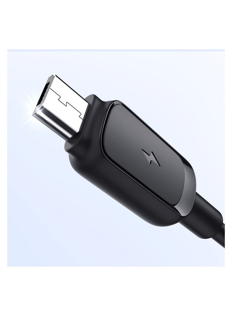 JOYROOM Joyroom 3,1 A Dual Port Smart Car Charger - Micro   (C-A06) Black  - Image 3