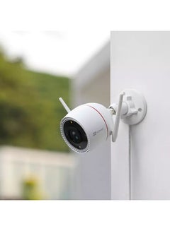 EZVIZ H3C 2K Outdoor Camera AIPowered Human Vehicle Detection Night Vision White  - Image 4