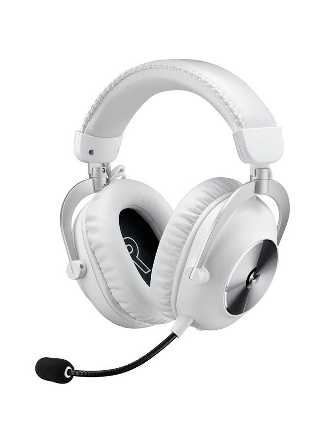 Logitech Pro X 2 Wireless Gaming Headset Wireless  Bluetooth White  - Image 1