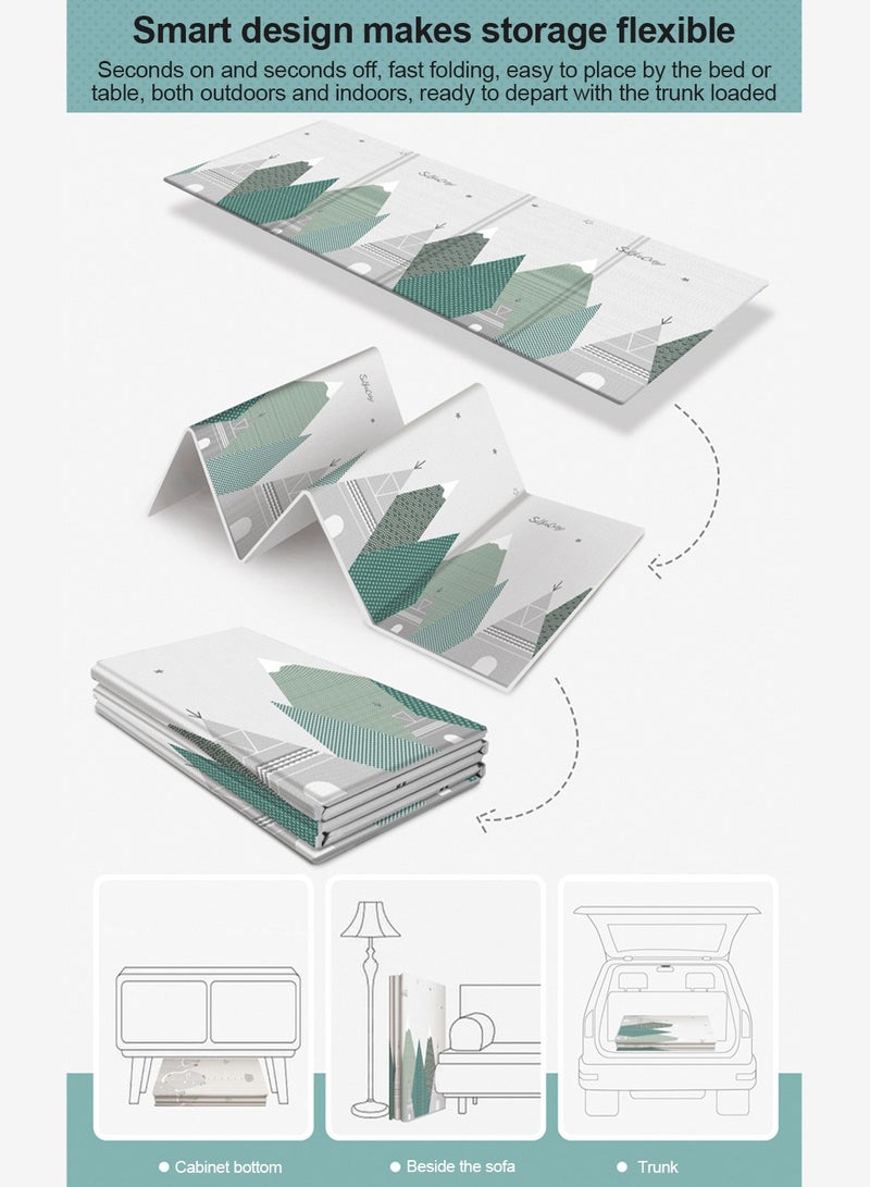 Kidle Foldable Baby Crawling Pad Thickened Baby Living Room Home - Image 2