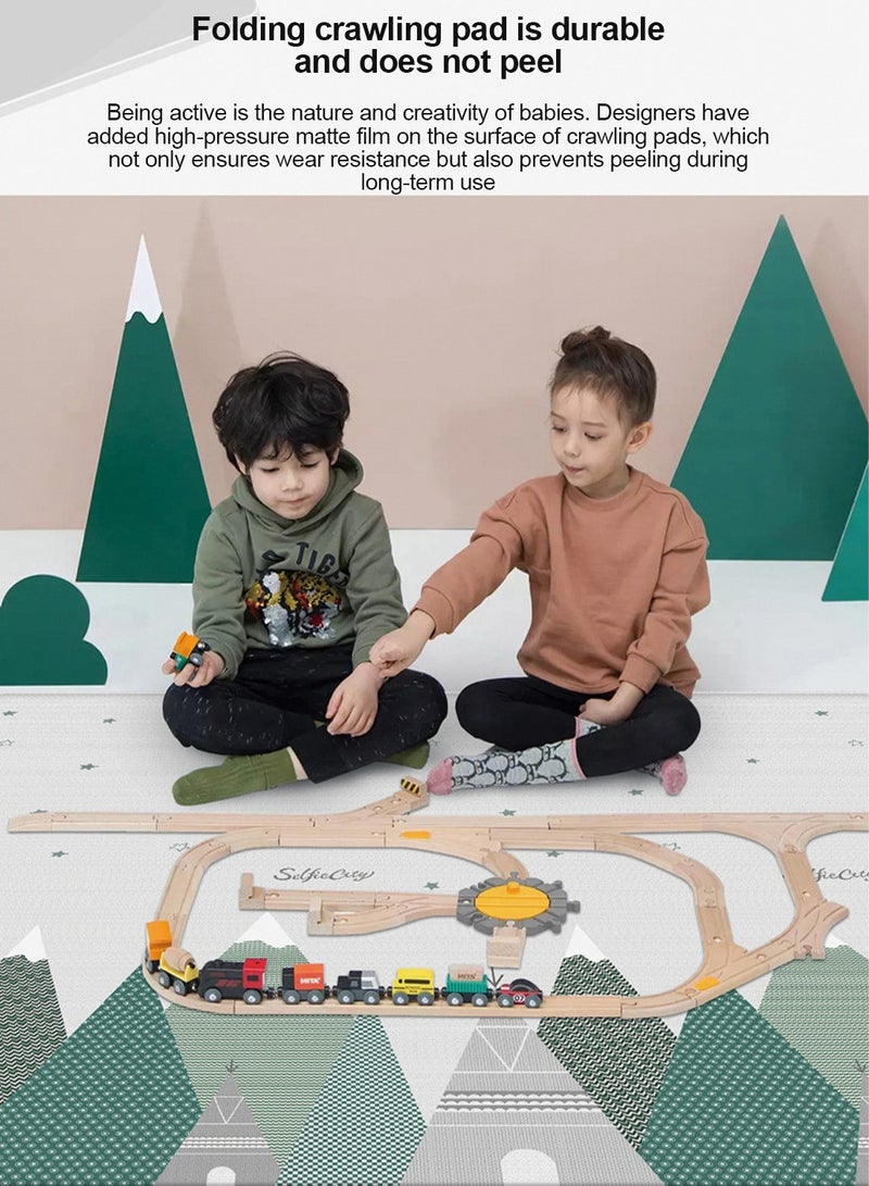 Kidle Foldable Baby Crawling Pad Thickened Baby Living Room Home - Image 3