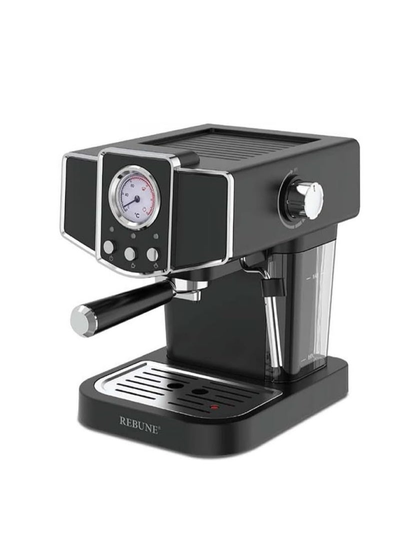 ريبون ماكينة إسبرسو 1.2 لتر 1050 وات RE-6-038 أسود  - Image 1
