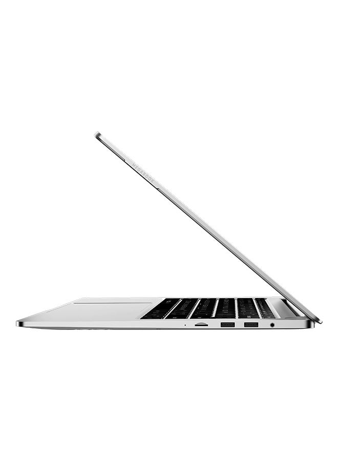 TECNO - Megabook T1 Laptop With 14-inch Full HD Display, Intel Core i5-12450H Processor/16GB RAM/512GB SSD/Windows 11/Intel UHD Graphics With 14.8mm Ultra-Thin Design, 75Wh Massive Battery & 16:10 Wide Screen English/Arabic Moonshine Sliver - Image 1