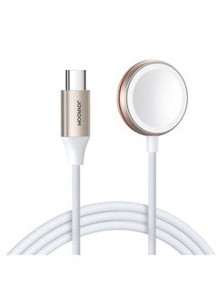 JOYROOM JOYROOM S-IW011 IP Watch Magnetic Charging Cable (USB-C) 1.2m- white  - Image 1