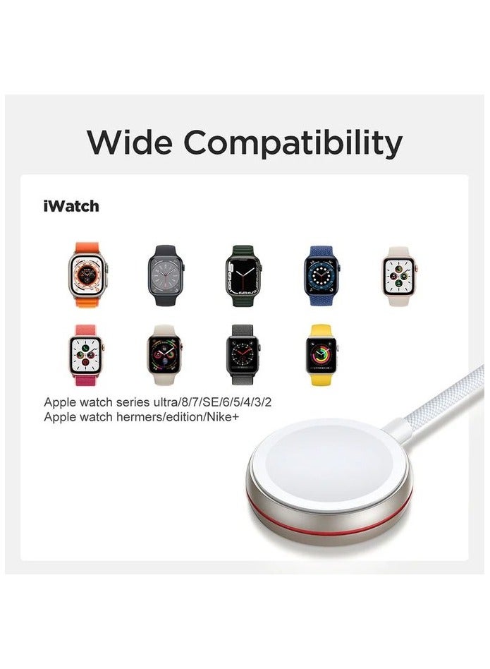 جوي روم JOYROOM S-IW011 كابل شحن مغناطيسي لساعة IP (USB-C) 1.2 متر-  - Image 3