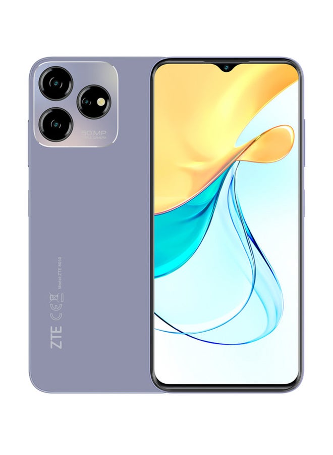 ZTE Blade V50 Design Dual SIM Violet 8+10GB RAM 256GB 4G - Middle East Version  - Image 1