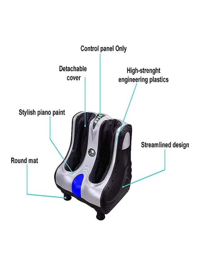 سبا كير جهاز مساج للقدمين مع جهاز تدليك للعجل، فضي وأسود - Image 2