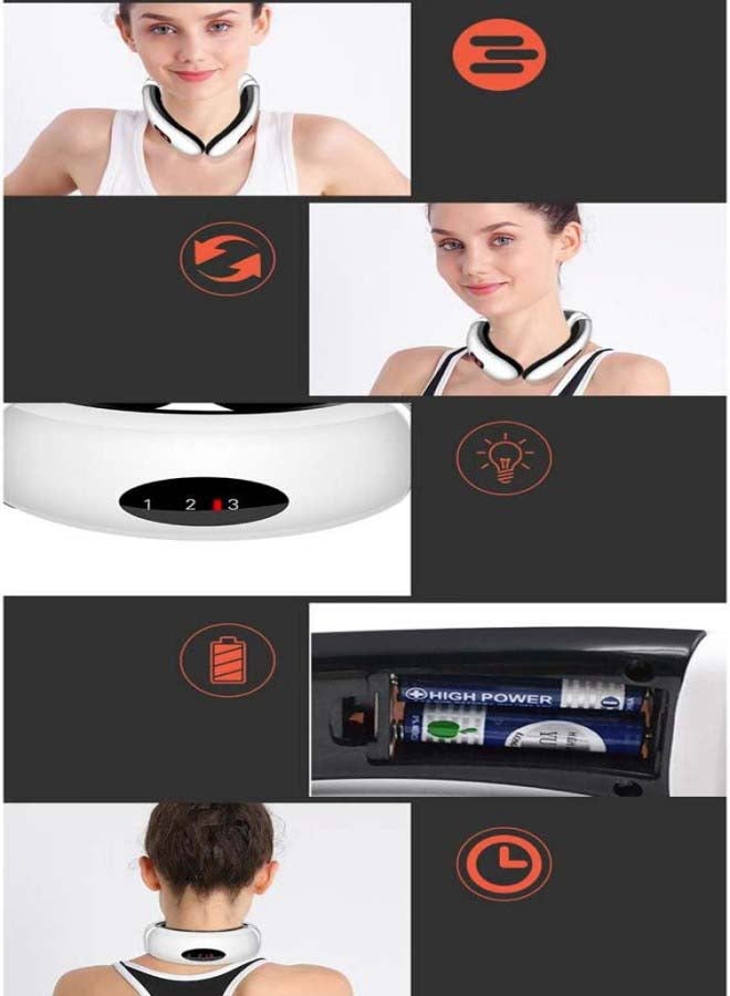 Spa Care Electric Neck Massager And Pulse Back With 6 Modes - Image 4