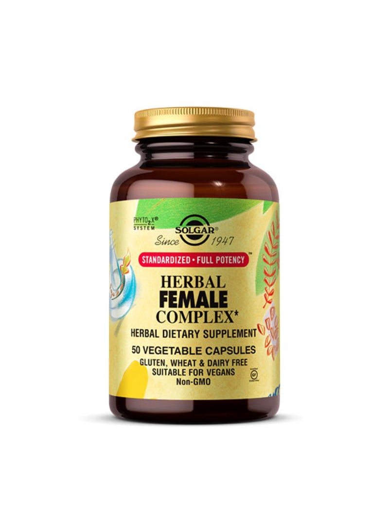 Solgar Herbal Female Complex 50 Capsules