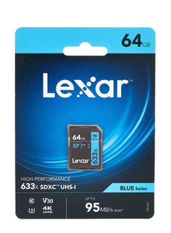 Lexar Professional 633X Sdhc/Sdxc Uhs-I Memory Card 95Mbps, Capacity 64 GB  - Image 2