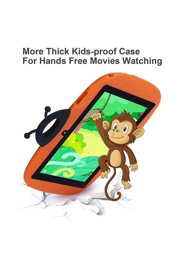C idea 7 Inch Tablet For Kids, Android 9 Kids 64Gb+32Gb Expandable WiFi HD Display Screen Iwawa Dual Camera Children Toddler Safety Educational Learning Tablet With Case For Boys And Girls  - Image 4