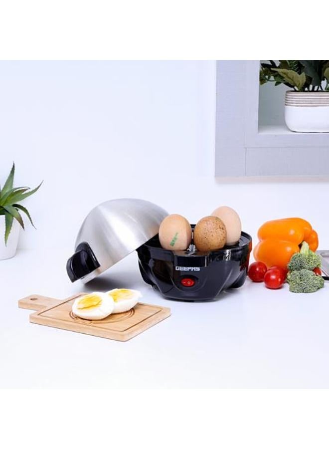 GEEPAS 7-Piece Egg Boiler 350 W GEB63032UK Black/Silver  - Image 2