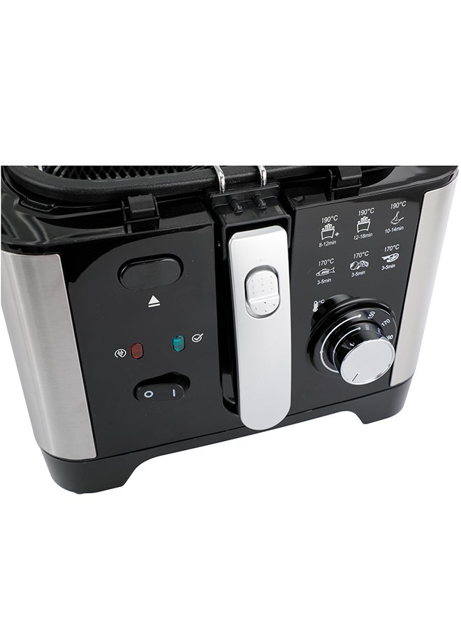 السيف قلاية زيت عميقة 3 L 1500 W E04202 أسود  - Image 3
