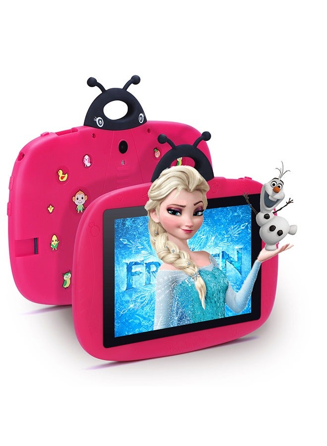 C idea 7 Inch Tablet For Kids, Android 9.0 Kids 64Gb+32Gb Expandable WiFi HD Display Screen Iwawa Dual Camera Children Toddler Safety Educational Learning Tablet With Case For Boys And Girls - Image 1