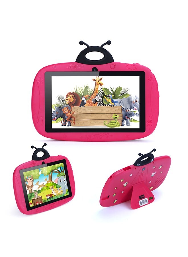 C idea 7 Inch Tablet For Kids, Android 9.0 Kids 64Gb+32Gb Expandable WiFi HD Display Screen Iwawa Dual Camera Children Toddler Safety Educational Learning Tablet With Case For Boys And Girls - Image 3