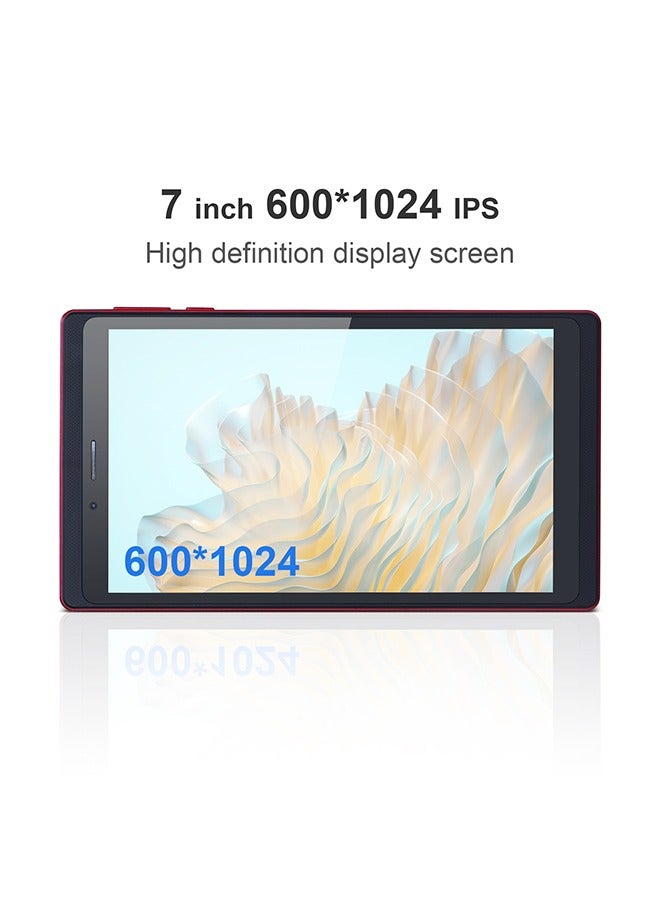 C idea - 7 Inch Portable Tablet, Android 12 Tablet PC With Sim Card Slot Storage 64Gb Expandable Dual Camera 5Mp+8Mp 6000mAh 600 * 1024 IPS Touch Screen With LET+WiFi For Gift - Image 1