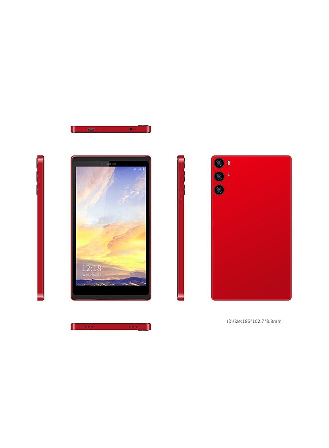 C idea - 7 Inch Portable Tablet, Android 12 Tablet PC With Sim Card Slot Storage 64Gb Expandable Dual Camera 5Mp+8Mp 6000mAh 600 * 1024 IPS Touch Screen With LET+WiFi For Gift - Image 1