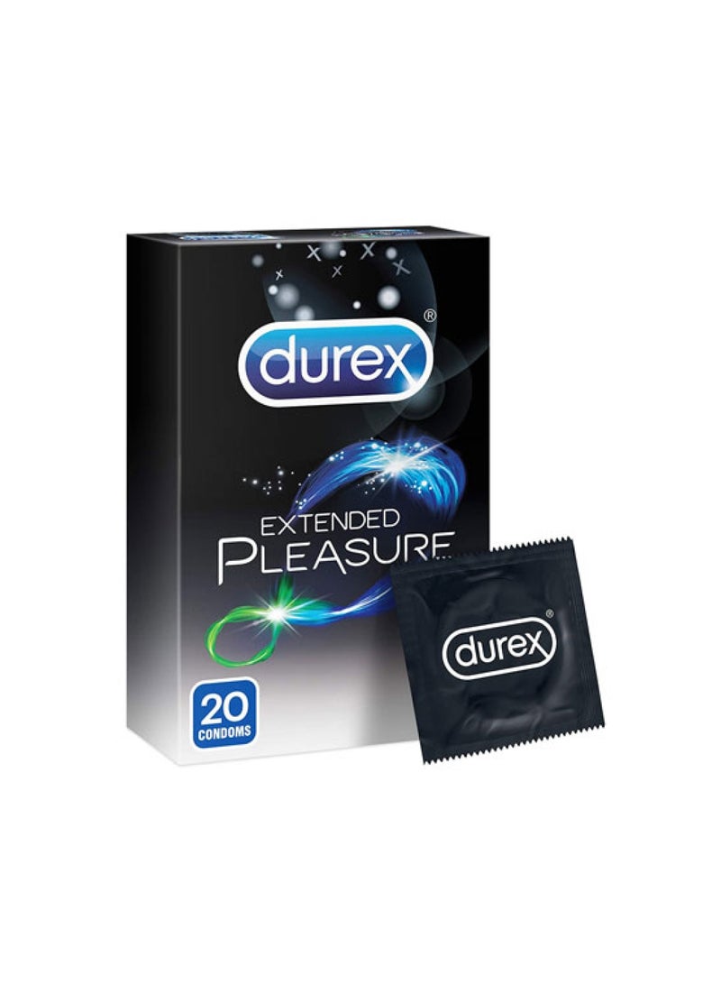 Durex Pack of 20, Extended Pleasure Condoms