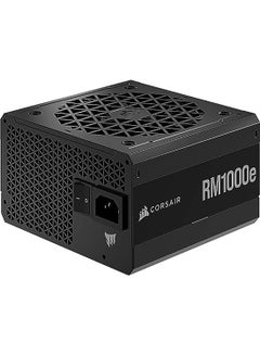 RMe Series RM1000e Fully Modular Low-Noise ATX Power Supply, 1000W, 80PLUS Gold, 1000 Watts Power, Fully Modular Cabling, 120mm Fan Size, Zero RPM Mode, Black | CP-9020264-UK Black