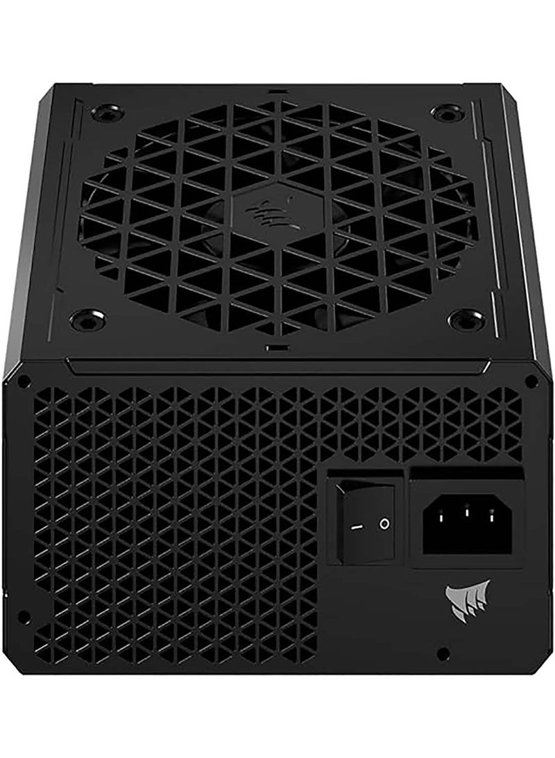 CORSAIR - RMe Series RM1000e Fully Modular Low-Noise ATX Power Supply, 1000W, 80PLUS Gold, 1000 Watts Power, Fully Modular Cabling, 120mm Fan Size, Zero RPM Mode, Black | CP-9020264-UK Black - Image 1