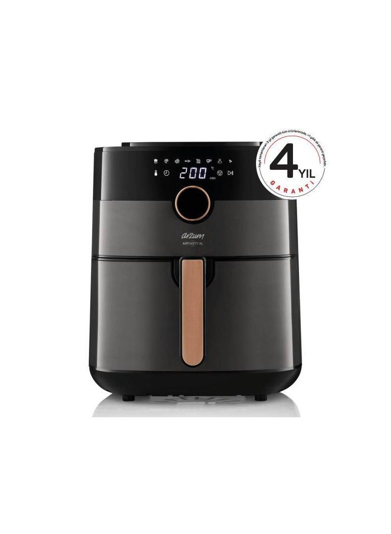 Arzum Airtasty XL Air Fryer - Copper 6 L 1750 W AR2074-B Black - Image 1