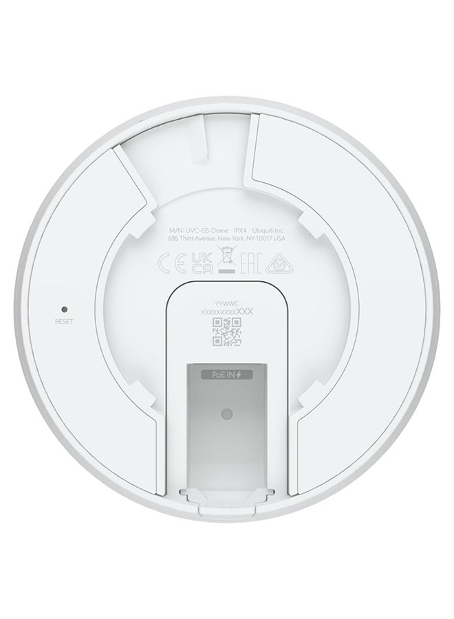 UBIQUITI - UniFi G5 Dome Camera (UVC-G5-Dome) White - Image 1