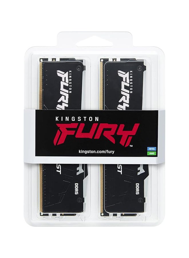 Kingston Fury Beast DDR5 RGB 16GB (2x8GB) 5600MT/s DDR5 CL40 DIMM Desktop Gaming Memory Kit of 2 - KF556C40BBAK2-16  - Image 4