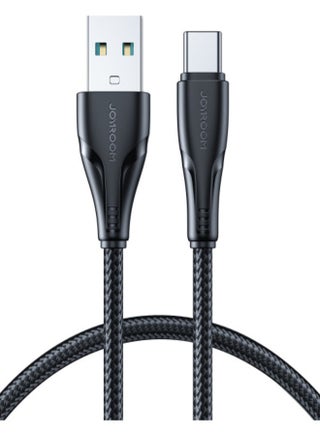 CABLE JOYROOM SURPASS SERIES USB-A/USB-C 3A 1.2M Black - pnsku/N70027459V/45/_/1701234154/a0c97d6f-4cc4-48f9-baa1-7bee6621e94f