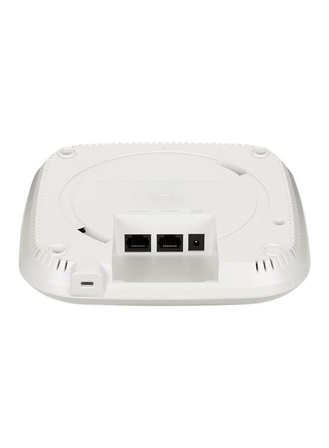 D-Link - PoE Access Point WiFi 6 AX1800 Wave 2 Dual Band Wireless Internet Network Compact Design Wall Ceiling Mountable WiFi AC AP (DAP-X2810) White - Image 1