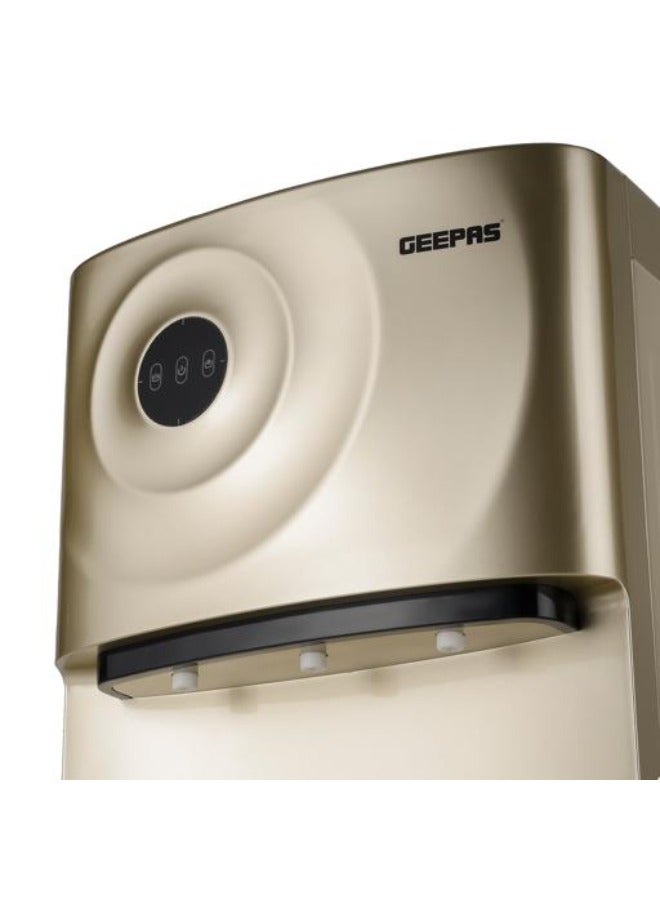GEEPAS Water Dispenser With Cabinet Normal Hot And Cold Function GWD17028 Metallic Bronze  - Image 4