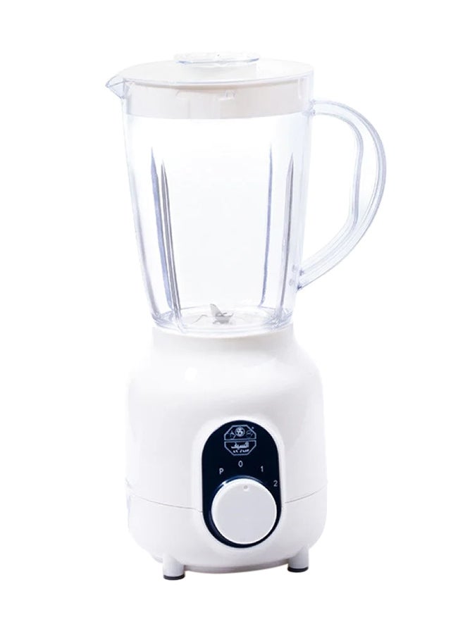 Alsaif - Blender With Jar 1.5 L 350 W E06035 White - Image 1