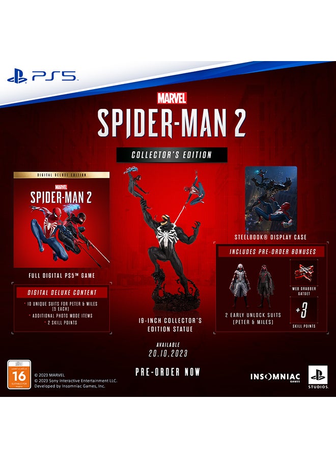 INSOMNIAC GAMES - Marvel's Spider-Man 2 Collector's Edition - PlayStation 5 (PS5) - Image 1