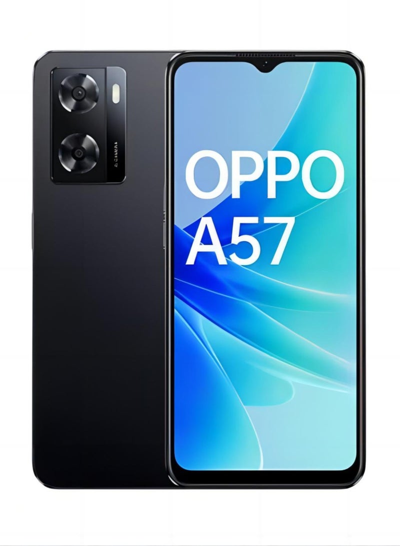OPPO - A57 Dual SIM Glowing Black 8GB RAM 256GB 4G LTE - International Version - Image 1