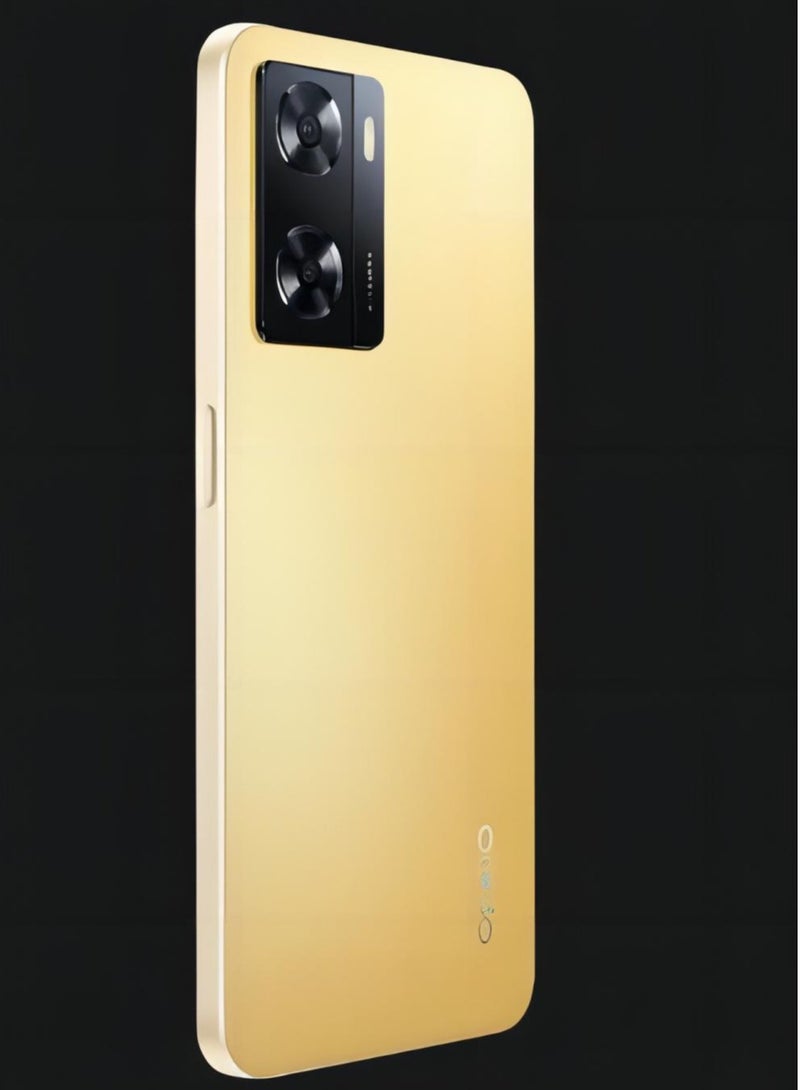 OPPO - A57 Dual SIM Glowing Gold 8GB RAM 256GB 4G LTE - International Version - Image 1