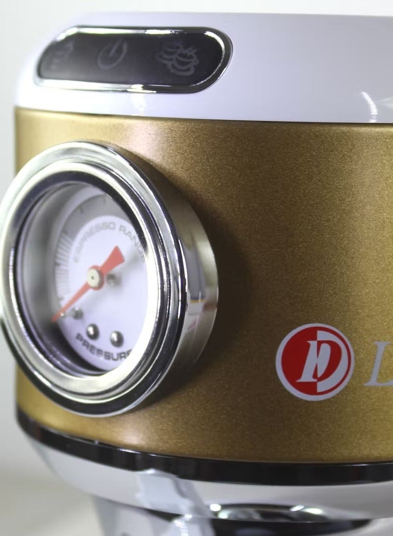 DLC Coffee Maker 1 L 800 W DLC-CM7318 Golden - Image 2