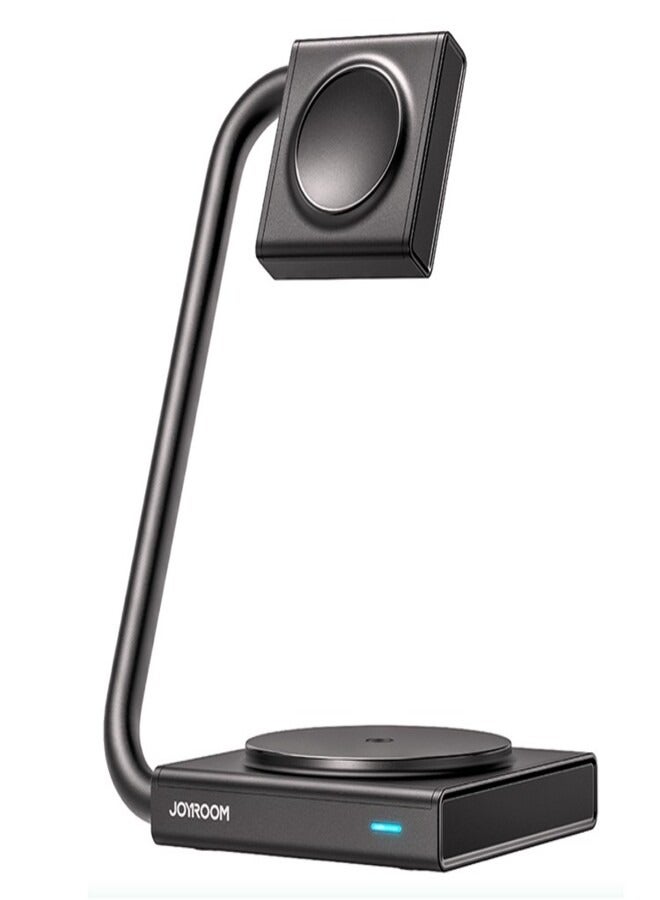 JOYROOM - JOYROOM JR-WQN05 2-in-1 Magnetic Wireless Charger 15W Folding Charging Station Stand for iPhone / iWatch - Image 1