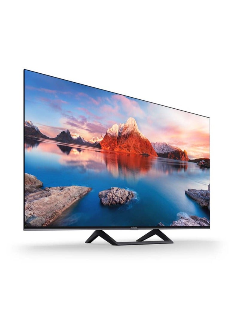 Xiaomi - TV A Pro 55 | Google TV | 4K Display With Dolby Vision | Dolby Audio, DTS-X,  And DTS Virtual:X | Premium Quality Metallic Design | 360° Bluetooth Remote Control L55M8-A2ME Black - Image 1