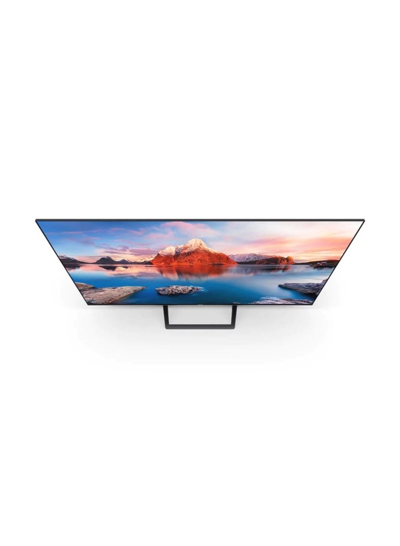 Xiaomi - TV A Pro 55 | Google TV | 4K Display With Dolby Vision | Dolby Audio, DTS-X,  And DTS Virtual:X | Premium Quality Metallic Design | 360° Bluetooth Remote Control L55M8-A2ME Black - Image 1