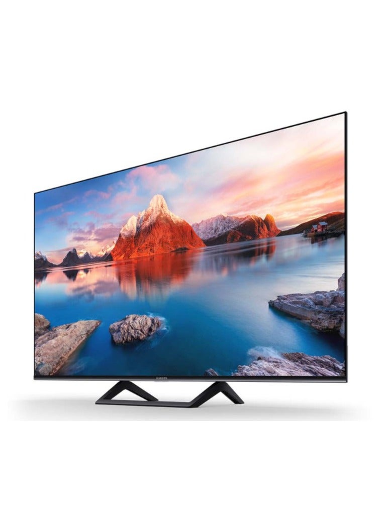 Xiaomi - TV A Pro 55 | Google TV | 4K Display With Dolby Vision | Dolby Audio, DTS-X,  And DTS Virtual:X | Premium Quality Metallic Design | 360° Bluetooth Remote Control L55M8-A2ME Black - Image 1