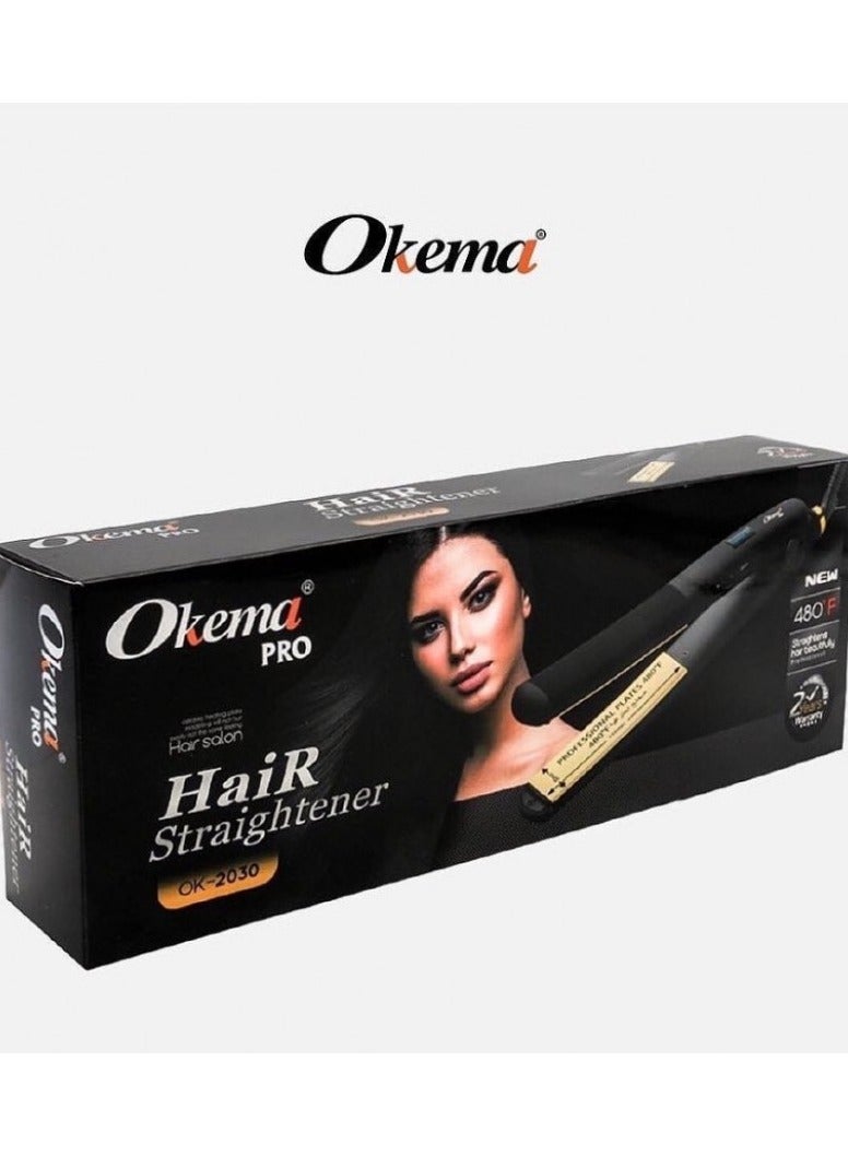 Okema Hair Straightener OK-2030 - Image 2