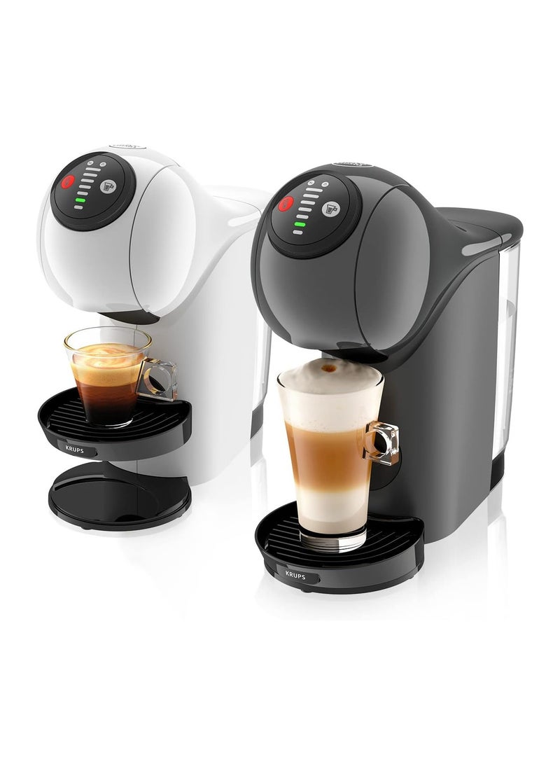 Dolce Gusto Genio S Capsule Machine By Krups Hot And Cold Drinks 15 Bar Pump Pressure Water Tank XL Functionality Automatic Shut-Off 0.8 L 1500 W KP240B Anthracite - pnsku/N70027700V/45/_/1701320566/1034ce8d-6fa9-4a5b-9a54-1ba6a4ba4022