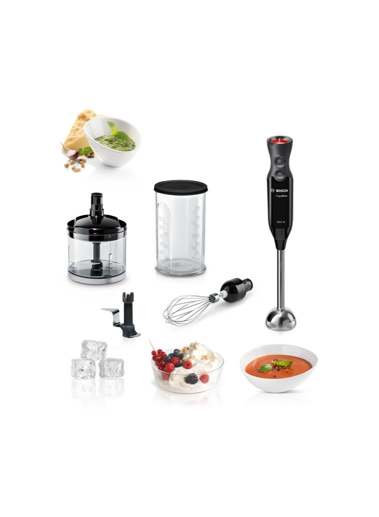 BOSCH - Hand blender, ErgoMixx, MS61B6170 Black, Anthracite - Image 1