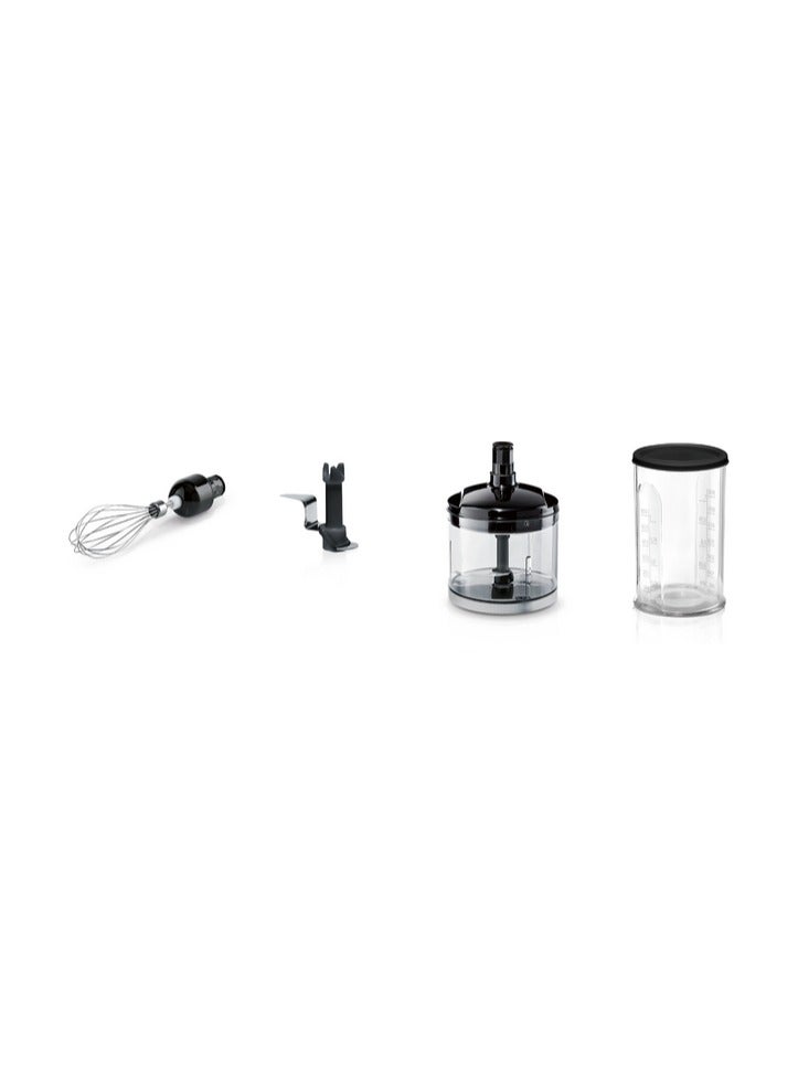 BOSCH - Hand blender, ErgoMixx, MS61B6170 Black, Anthracite - Image 1