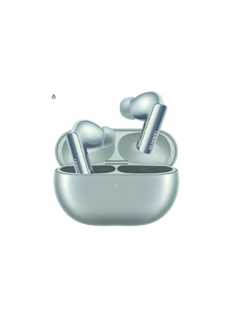 HUAWEI - FreeBuds Pro 3 Wireless Bluetooth Earphones, Ultra-Hearing Dual Driver, Pure Voice 2.0, Intelligent ANC 3.0, Triple Adaptive EQ, Dual-Device Connection, iOS & Android Green - Image 1
