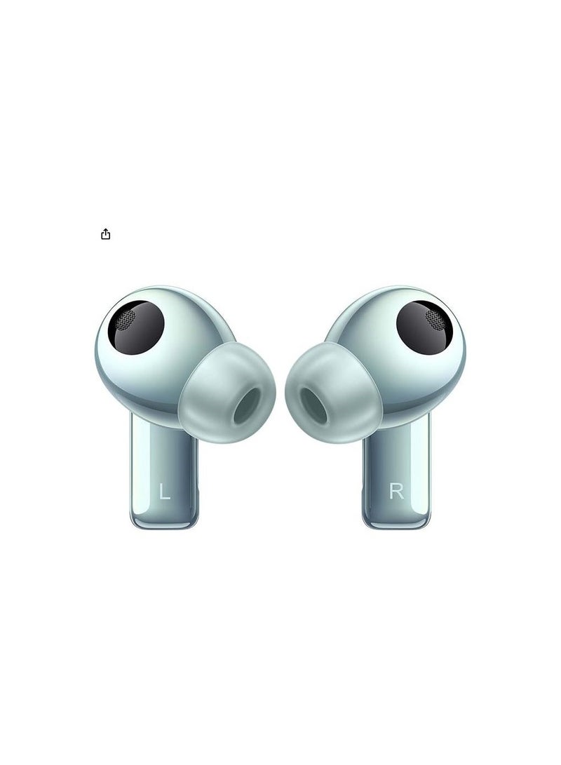 HUAWEI - FreeBuds Pro 3 Wireless Bluetooth Earphones, Ultra-Hearing Dual Driver, Pure Voice 2.0, Intelligent ANC 3.0, Triple Adaptive EQ, Dual-Device Connection, iOS & Android Green - Image 1