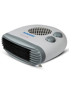 Fan Heater With 3 Adjustable Settings, Cool/Warm/Hot Wind for Selection 2000 W SFH-907 White/Grey