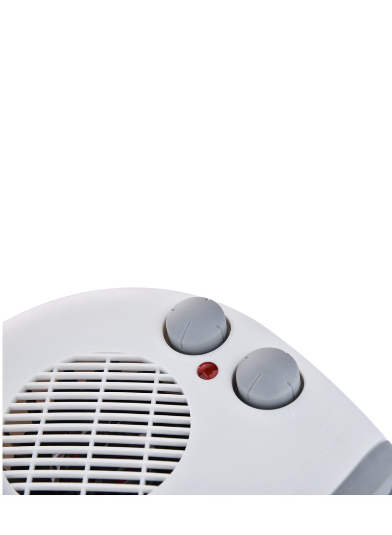 SONASHI - Fan Heater With 3 Adjustable Settings, Cool/Warm/Hot Wind for Selection 2000 W SFH-907 White/Grey - Image 1
